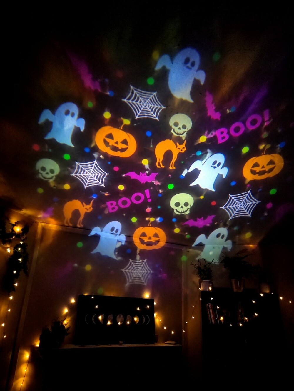 Halloween Ghost & Pumpkin Projector